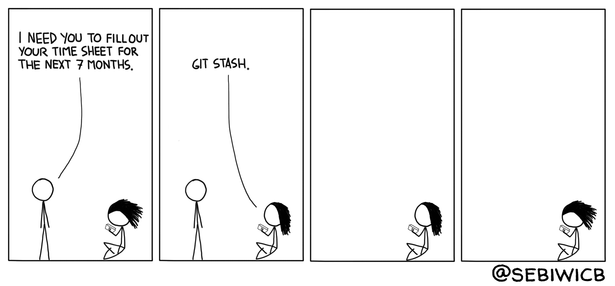 Wouldn't it be cool if we could use git in real life?