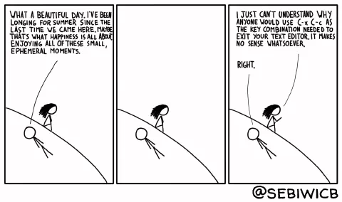I aways have multiple threads in my head, thinking about the most random stuff on every single situation.