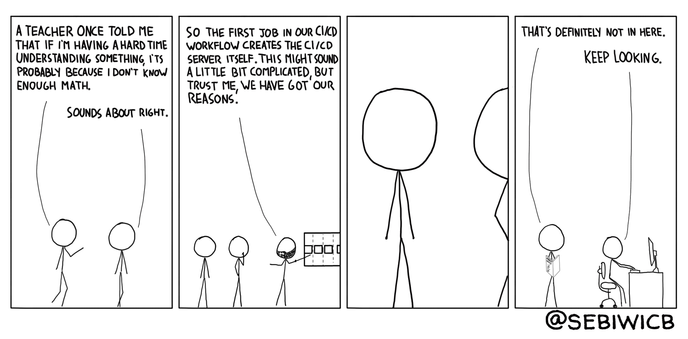 A teacher once told me that if I'm having a hard time understanding a subject it's because I don't know enough math. It is not true.