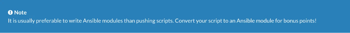 Ansible scripts